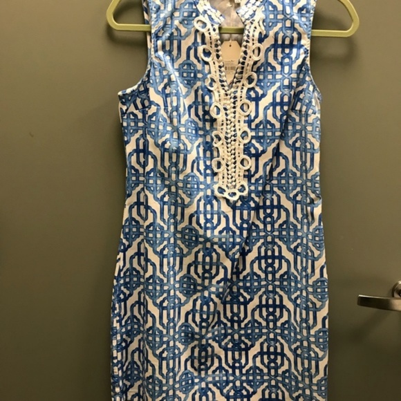 Mud Pie Sleeveless Shift Dress NWT - Picture 3 of 8